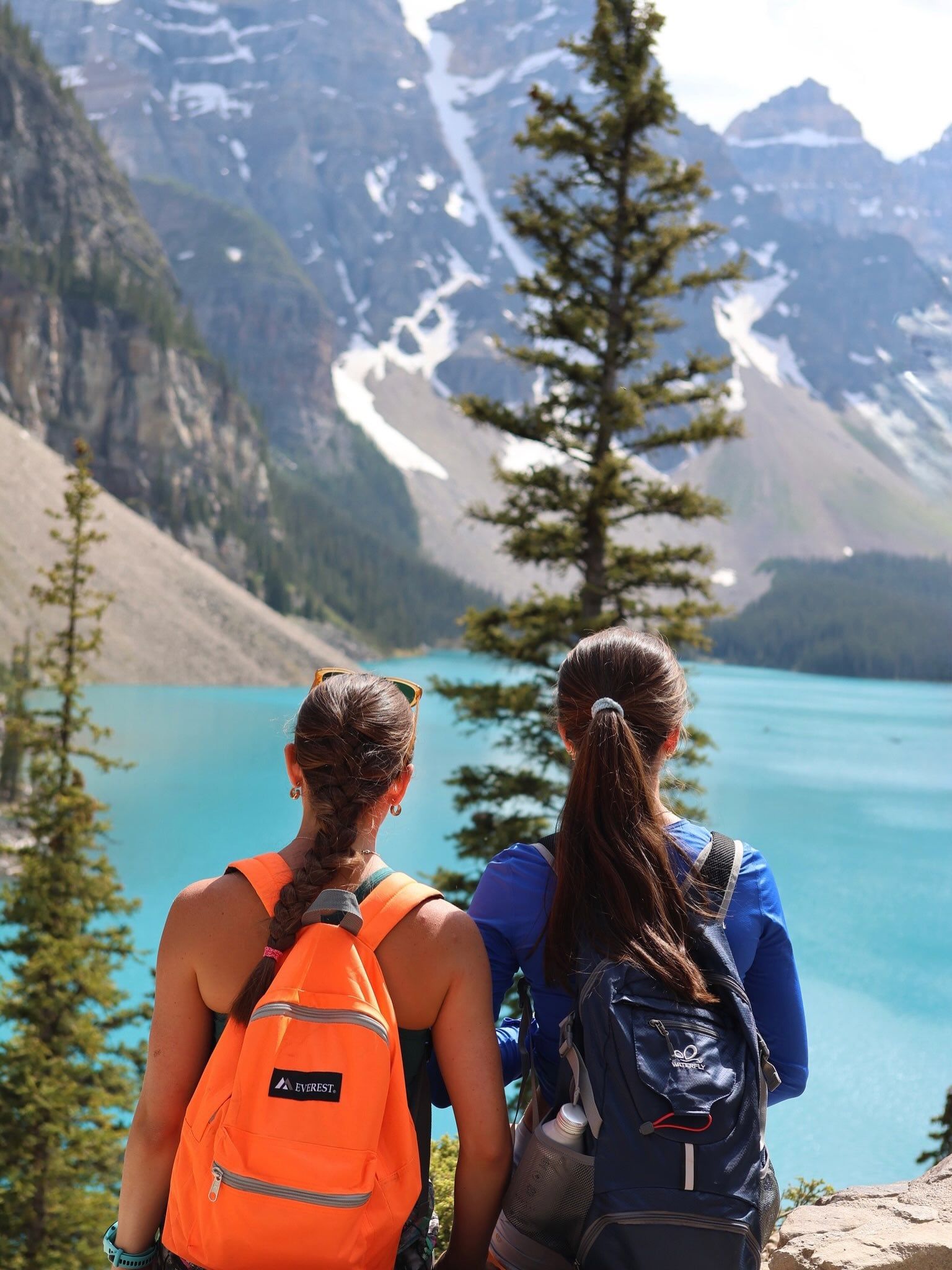 Moraine Lake tour visitor photo
