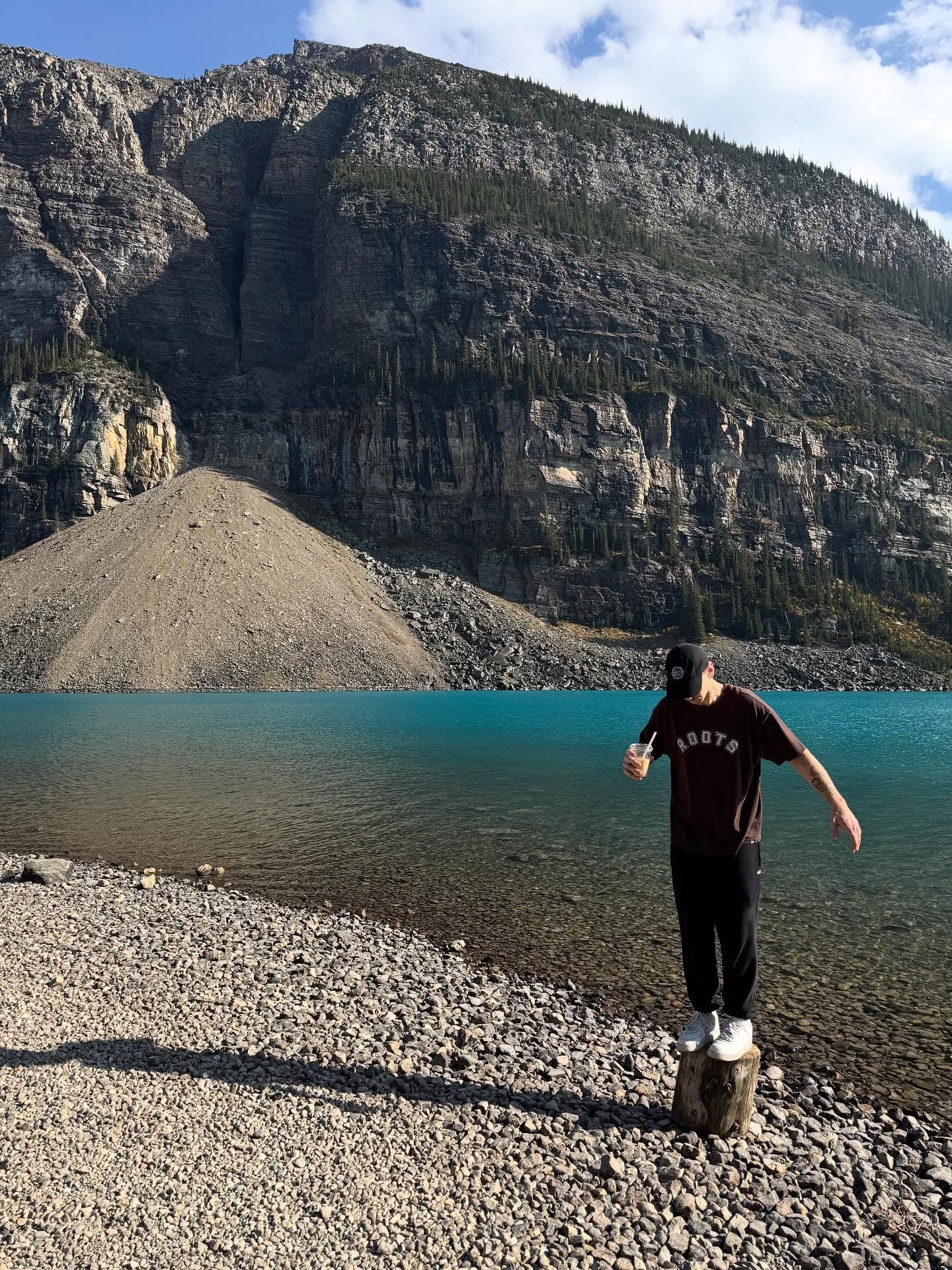 Moraine Lake tour visitor photo